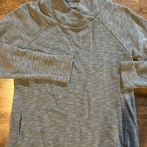 Prana Heather Gray Knit Top
